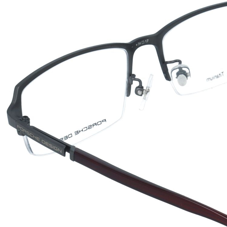 【国内正規品】ポルシェデザイン メガネフレーム 伊達メガネ PORSCHE DESIGN P8742 A 54サイズ スクエア型 ベヨネッタ ユニセックス メンズ レディース