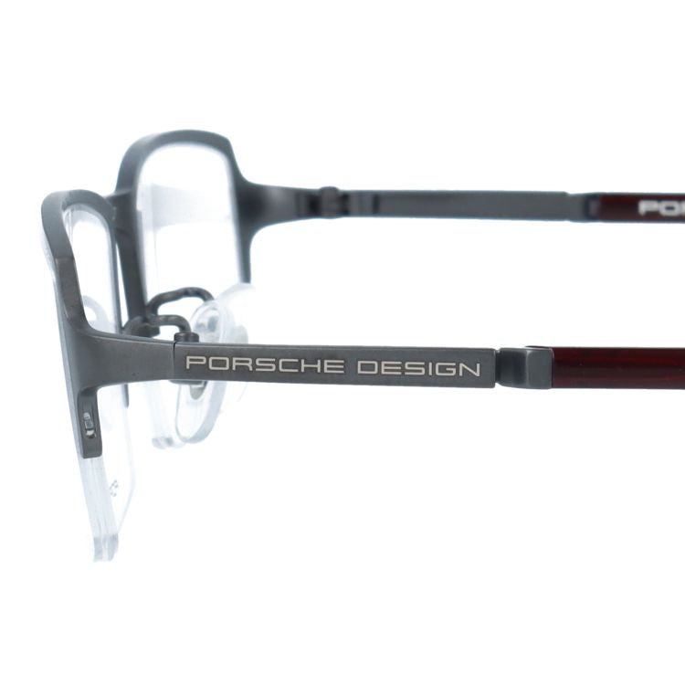 【国内正規品】ポルシェデザイン メガネフレーム 伊達メガネ PORSCHE DESIGN P8742 A 54サイズ スクエア型 ベヨネッタ ユニセックス メンズ レディース