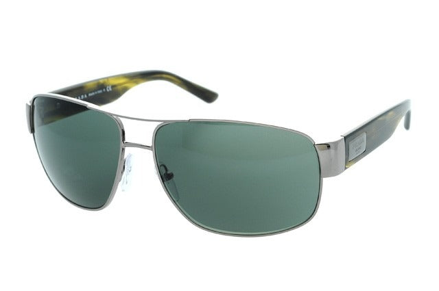 【訳あり】プラダ サングラス メンズ レディース ブランド PRADA PR61LS 5AV3O1 ガンメタル/グリーン prada 紫外線 UV 度付き対応 UVカット プレゼント ギフト【海外正規品】