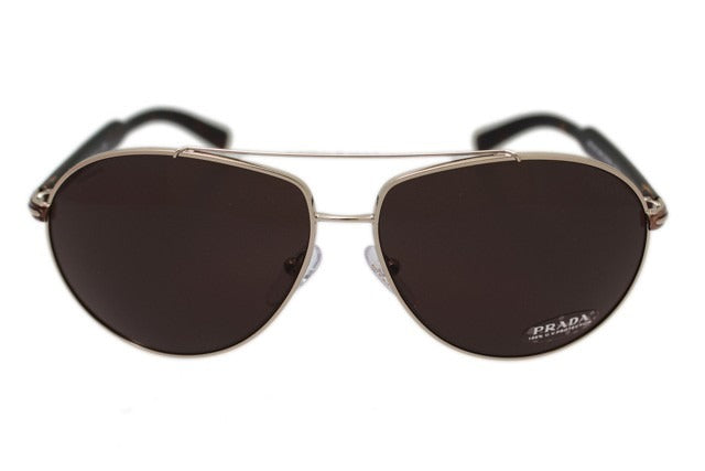 【訳あり】プラダ サングラス メンズ レディース ブランド PRADA PR50NS ZVN8C1 ライト ゴールド ブラウン prada 紫外線 UV UVカット プレゼント ギフト【海外正規品】