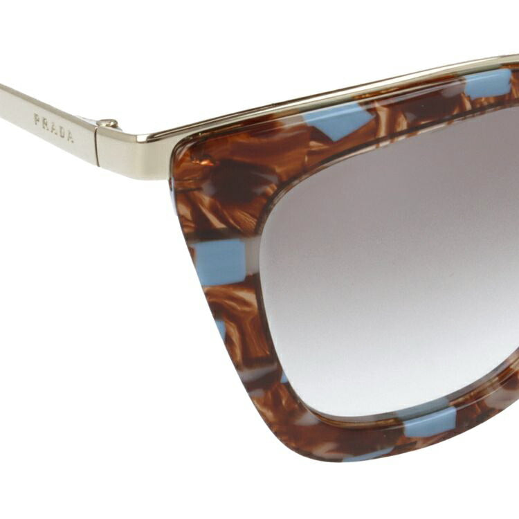 【国内正規品】プラダ サングラス ミラーレンズ PRADA PR53SS KJO4O0 52サイズ ウェリントン型 レディース UVカット ラッピング無料