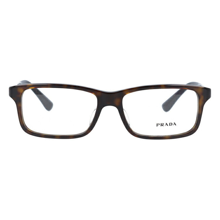 【国内正規品】プラダ メガネ 度付き 度なし 伊達メガネ 眼鏡 PRADA PR06SVF 2AU1O1 56 ハバナ アジアンフィット レディース メンズ スクエア型 UVカット 紫外線 ラッピング無料
