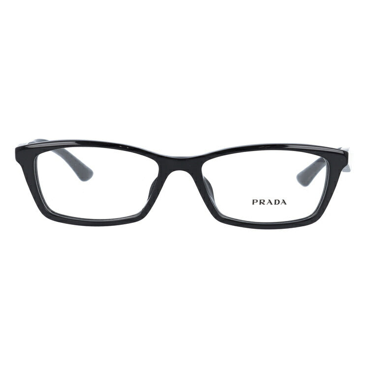 【国内正規品】プラダ メガネ 度付き 度なし 伊達メガネ 眼鏡 PRADA PR20RV 1AB1O1 53 ブラック アジアンフィット レディース メンズ UVカット 紫外線 ラッピング無料