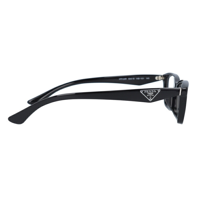 【国内正規品】プラダ メガネ 度付き 度なし 伊達メガネ 眼鏡 PRADA PR20RV 1AB1O1 53 ブラック アジアンフィット レディース メンズ UVカット 紫外線 ラッピング無料