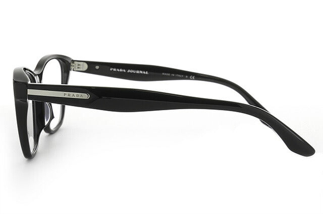 【国内正規品】プラダ メガネ 度付き 度なし 伊達メガネ 眼鏡 PRADA プラダジャーナル PR04TVF 1AB1O1 54 ブラック アジアンフィット レディース ウェリントン型 UVカット 紫外線 ラッピング無料