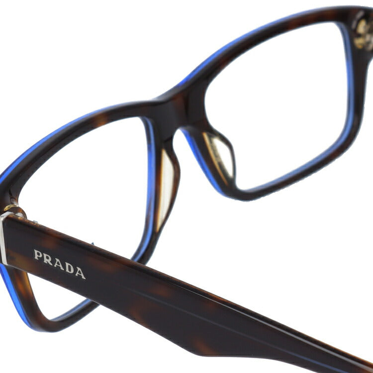 【訳あり・店頭展示品/外箱なし】【国内正規品】プラダ メガネ フレーム 眼鏡 PRADA PR16MVA ZXH1O1 55サイズ アジアンフィット スクエア型 ブランド メンズ レディース アイウェア UVカット ギフト対応 ラッピング無料