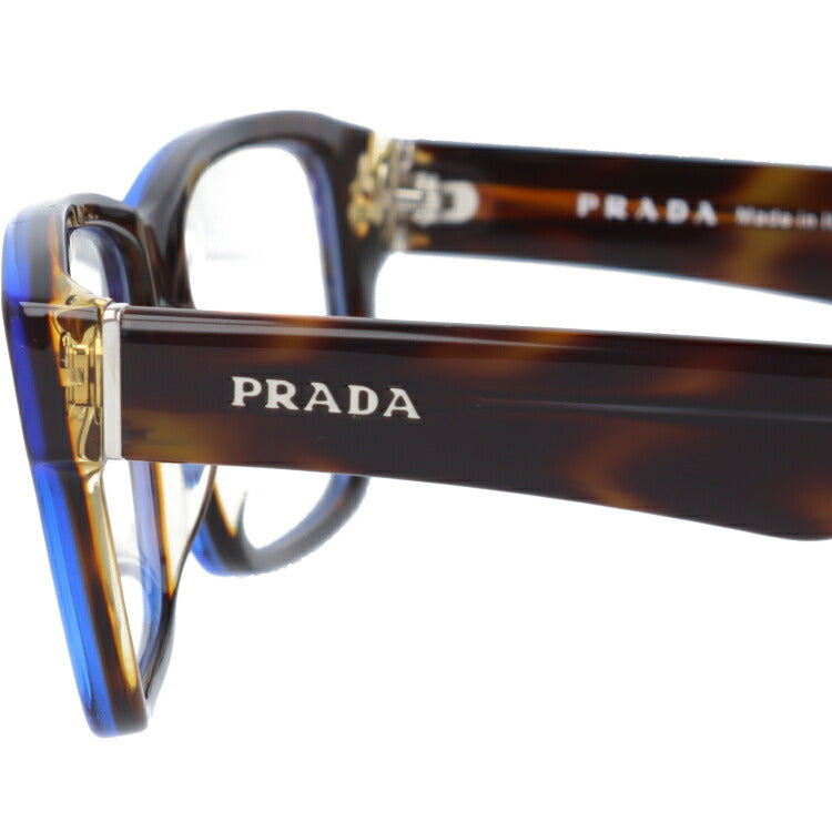 【訳あり・店頭展示品/外箱なし】【国内正規品】プラダ メガネ フレーム 眼鏡 PRADA PR16MVA ZXH1O1 55サイズ アジアンフィット スクエア型 ブランド メンズ レディース アイウェア UVカット ギフト対応 ラッピング無料