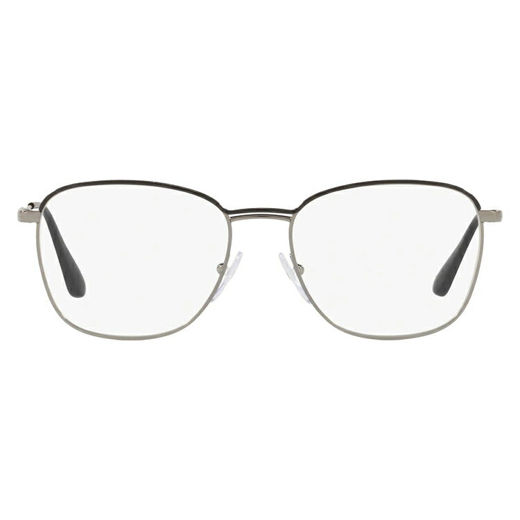 【国内正規品】プラダ メガネ 度付き 度なし 伊達メガネ 眼鏡 PRADA PR57VV M4Y1O1 52サイズ ウェリントン(ダブルブリッジ) メンズ レディース UVカット 紫外線 ラッピング無料