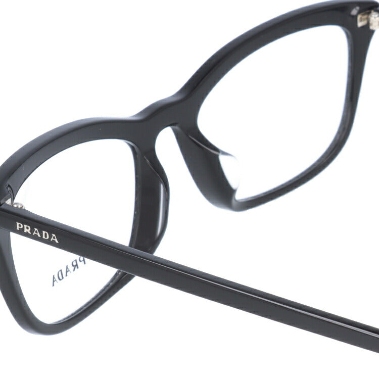 【訳あり・店頭展示品/外箱なし】【国内正規品】プラダ メガネ フレーム 眼鏡 PRADA PR10VVF 1AB1O1 54サイズ アジアンフィット フォックス型 ブランド メンズ レディース アイウェア UVカット ギフト対応 ラッピング無料