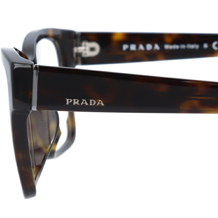 【訳あり・店頭展示品/外箱なし】【国内正規品】プラダ メガネ フレーム 眼鏡 PRADA PR15VVF 2AU1O1 55サイズ アジアンフィット スクエア型 ブランド メンズ レディース アイウェア UVカット ギフト対応 ラッピング無料