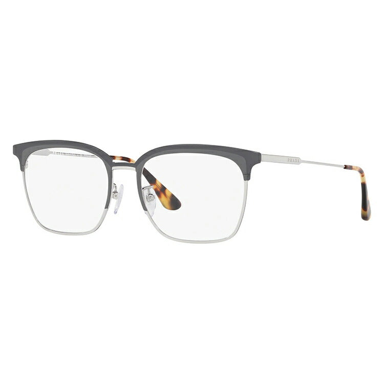 【国内正規品】メガネ 度付き 度なし 伊達メガネ 眼鏡 プラダ アジアンフィット PRADA PR61VVD 3291O1 53サイズ ブロー型 メンズ レディース UVカット 紫外線 ラッピング無料