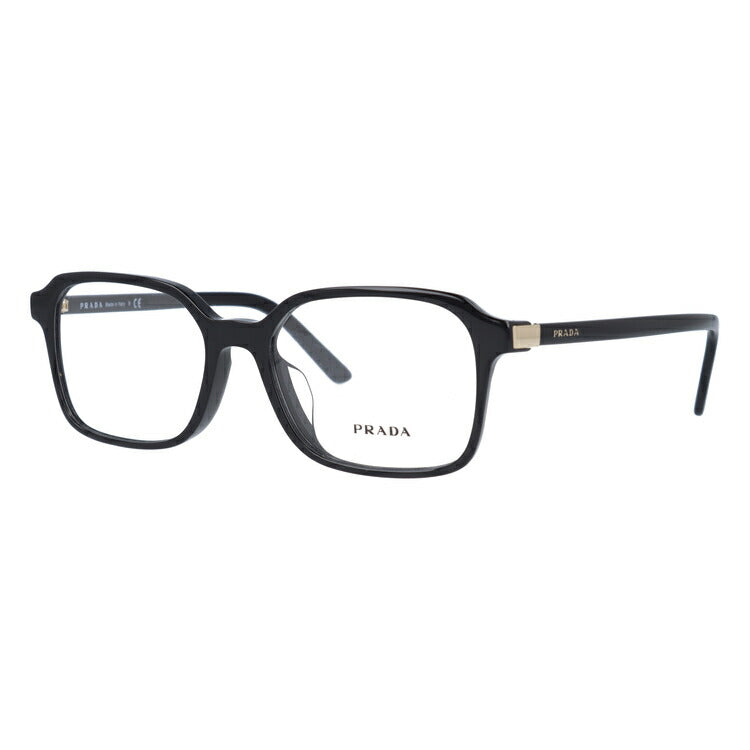 【訳あり・店頭展示品/外箱なし】【国内正規品】プラダ メガネ フレーム 眼鏡 PRADA PR03XVF 1AB1O1 53サイズ アジアンフィット スクエア型 ブランド メンズ レディース アイウェア UVカット ギフト対応 ラッピング無料