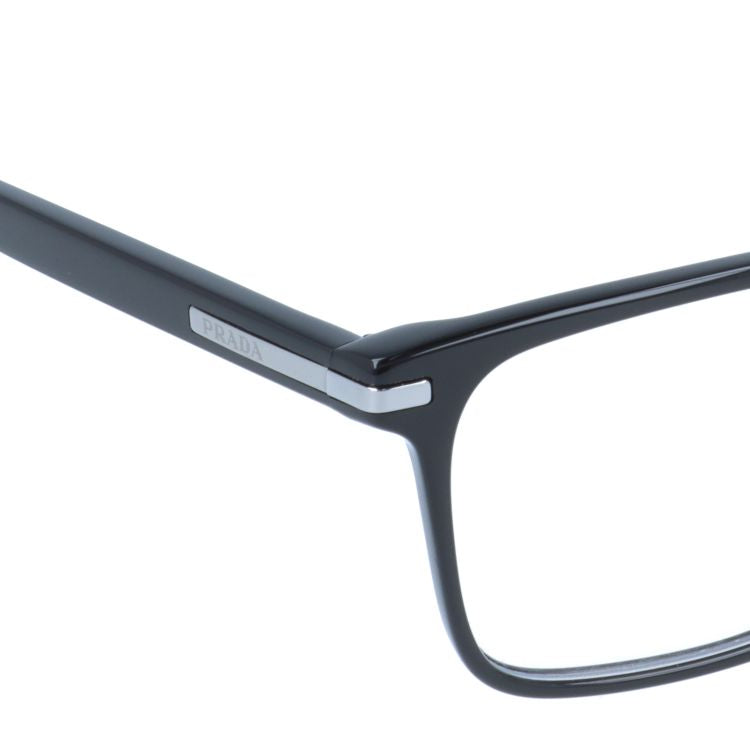 【国内正規品】プラダ メガネフレーム 伊達メガネ フルフィット(アジアンフィット) PRADA PR 14WVF 1AB1O1 56サイズ スクエア ユニセックス メンズ レディース