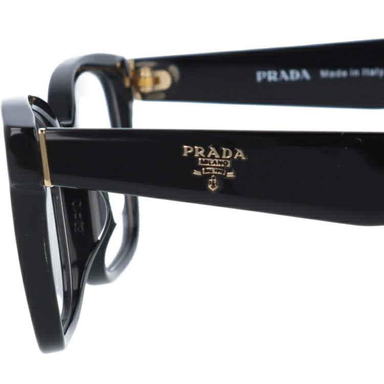 【訳あり・店頭展示品/外箱なし】【国内正規品】プラダ メガネ フレーム 眼鏡 PRADA PR18TVF 1AB1O1 53サイズ アジアンフィット スクエア型 ブランド メンズ レディース アイウェア UVカット ギフト対応 ラッピング無料