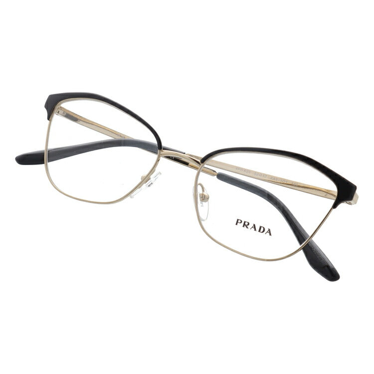 【訳あり・店頭展示品/外箱なし】【国内正規品】プラダ メガネ フレーム 眼鏡 PRADA PR62XV AAV1O1 52サイズ フォックス型 ブランド メンズ レディース アイウェア UVカット ギフト対応 ラッピング無料