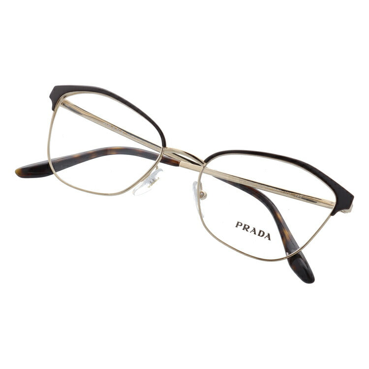 【訳あり・店頭展示品/外箱なし】【国内正規品】プラダ メガネ フレーム 眼鏡 PRADA PR62XV KOF1O1 52サイズ フォックス型 ブランド メンズ レディース アイウェア UVカット ギフト対応 ラッピング無料