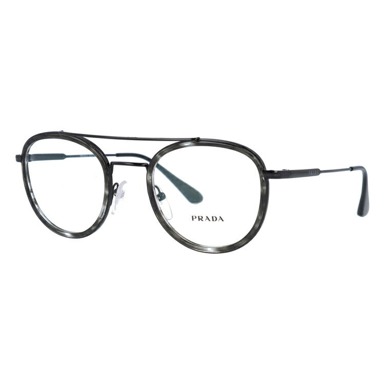【訳あり・店頭展示品/外箱なし】【国内正規品】プラダ メガネ フレーム 眼鏡 PRADA PR66XV 05A1O1 49サイズ ボストン型(ダブルブリッジ) ブランド メンズ レディース アイウェア UVカット ギフト対応 ラッピング無料
