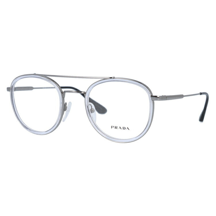 【訳あり・店頭展示品/外箱なし】【国内正規品】プラダ メガネ フレーム 眼鏡 PRADA PR66XV 07A1O1 49サイズ ボストン型(ダブルブリッジ) ブランド メンズ レディース アイウェア UVカット ギフト対応 ラッピング無料