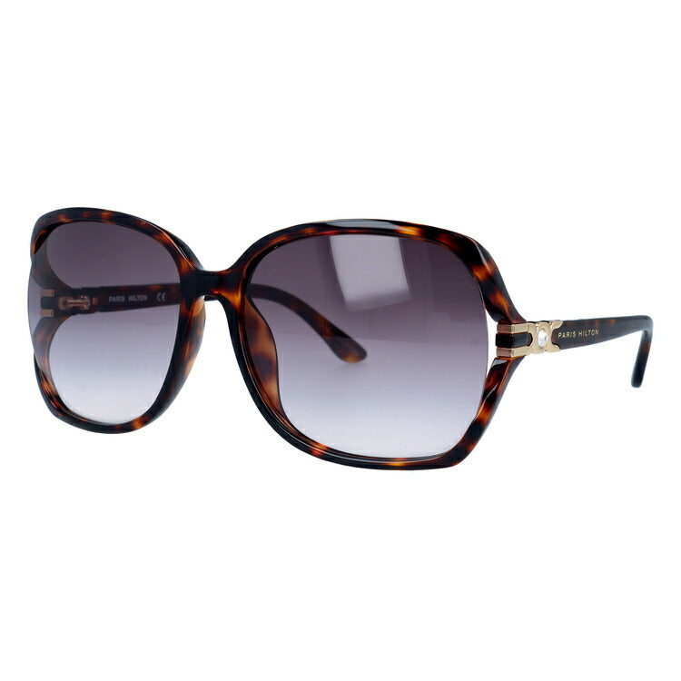 パリス・ヒルトン サングラス アジアンフィット PARIS HILTON PH6512 D 63サイズ バタフライ型 ユニセックス メンズ レディース