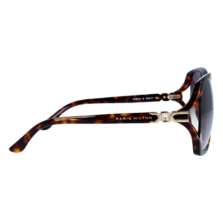 パリス・ヒルトン サングラス アジアンフィット PARIS HILTON PH6512 D 63サイズ バタフライ型 ユニセックス メンズ レディース