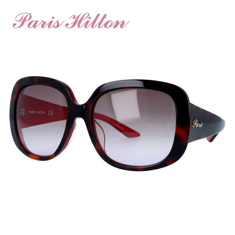 パリス・ヒルトン サングラス アジアンフィット PARIS HILTON PH6522 B 57サイズ バタフライ型 ユニセックス メンズ レディース