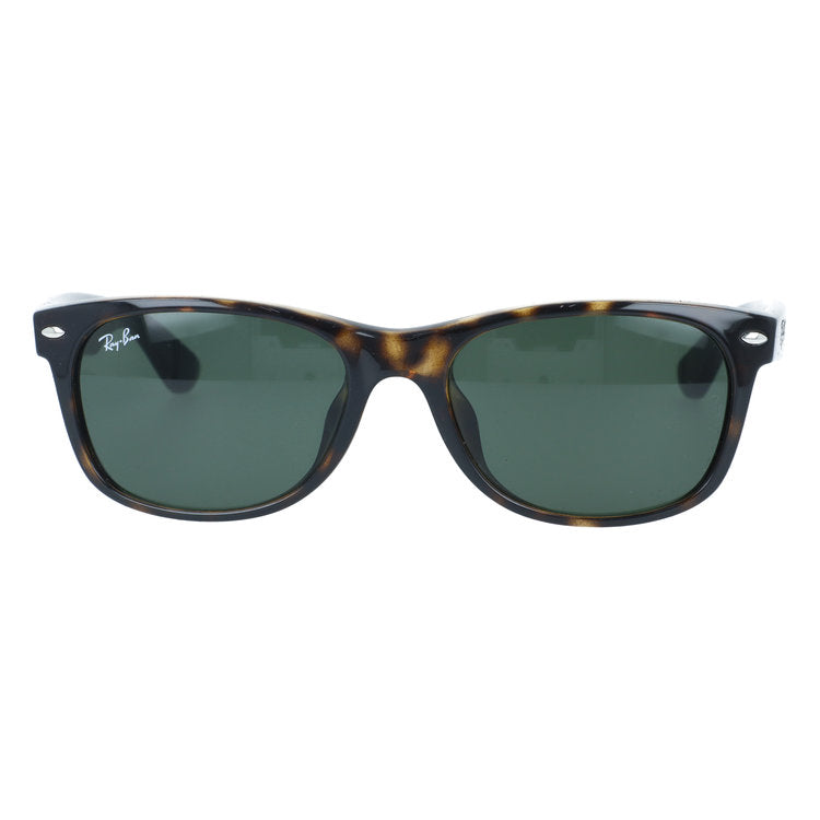 【訳あり・店頭展示品/外箱なし】レイバン サングラス ニューウェイファーラー ローブリッジフィット Ray-Ban NEW WAYFARER RB2132F 902L 55サイズ スクエア型 アジアンフィット ユニセックス メンズ レディース | デミ柄 べっ甲柄 レトロ風