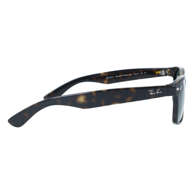 【訳あり・店頭展示品/外箱なし】レイバン サングラス ニューウェイファーラー ローブリッジフィット Ray-Ban NEW WAYFARER RB2132F 902L 55サイズ スクエア型 アジアンフィット ユニセックス メンズ レディース | デミ柄 べっ甲柄 レトロ風