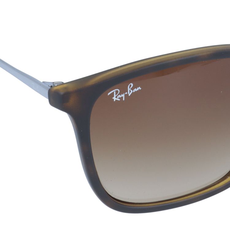 【訳あり】レイバン サングラス クリス RB4187F 856/13 54 アジアンフィット ウェリントン型 べっ甲 メンズ レディース ドライブ 運転 アウトドア ブランドサングラス 紫外線 花粉対策 CHRIS Ray-Ban