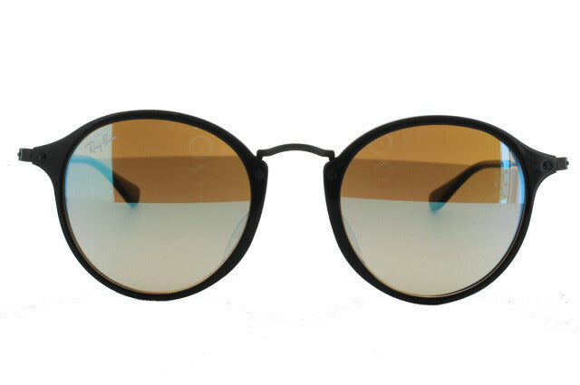 レイバン サングラス ラウンドフレック RB2447F 901/4O 49 アジアンフィット ラウンド型 ミラー メンズ レディース ドライブ 運転 アウトドア ブランドサングラス 紫外線 花粉対策 ROUND FLECK Ray-Ban