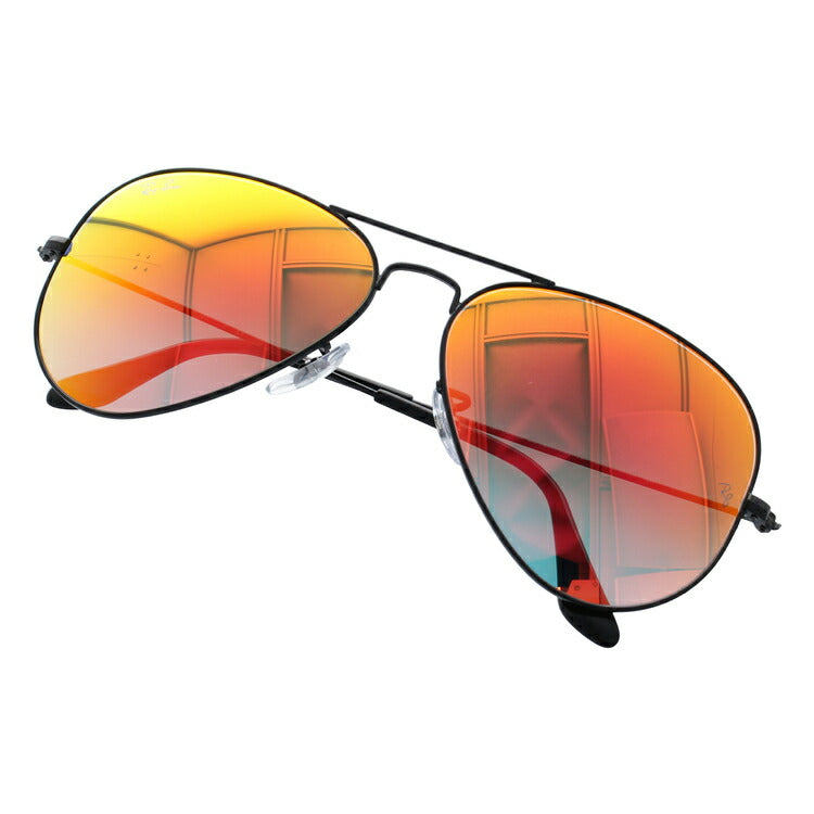 レイバン サングラス アビエーター RB3025 002/4W 58 レギュラーフィット ティアドロップ型 ミラー メンズ レディース ドライブ 運転 アウトドア ブランドサングラス 紫外線 花粉対策 AVIATOR Ray-Ban