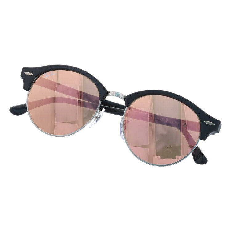 レイバン サングラス クラブラウンド RB4246 1197Z2 51 レギュラーフィット ブロー型 ミラー メンズ レディース ドライブ 運転 アウトドア ブランドサングラス 紫外線 花粉対策 CLUBROUND Ray-Ban