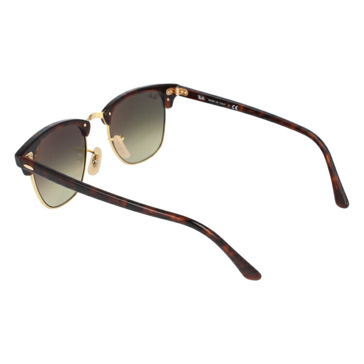 レイバン サングラス クラブマスター RB3016 990/7O 49 レギュラーフィット ブロー型 ミラー べっ甲 メンズ レディース ドライブ 運転 アウトドア ブランドサングラス 紫外線 花粉対策 CLUBMASTER Ray-Ban