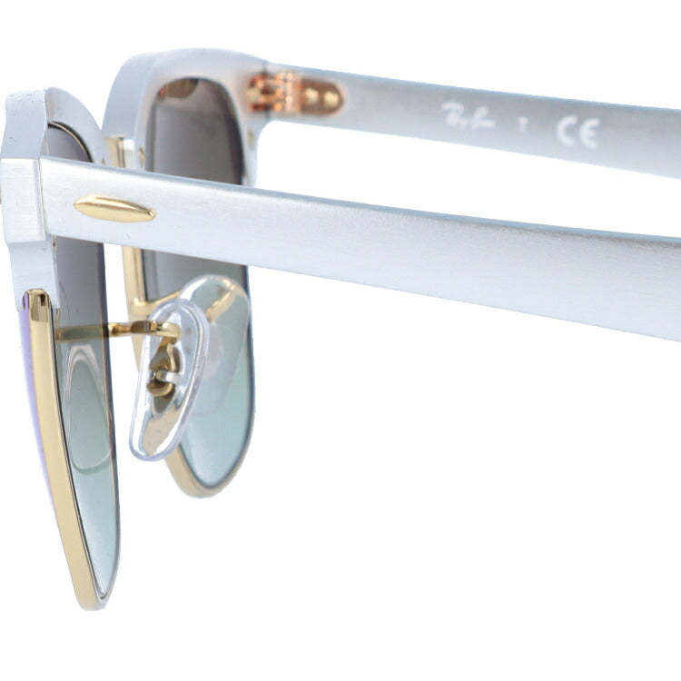 レイバン サングラス クラブマスター RB3507 137/7Q 51 レギュラーフィット ブロー型 ミラー アルミニウム メンズ レディース ドライブ 運転 アウトドア ブランドサングラス 紫外線 花粉対策 CLUBMASTER Ray-Ban