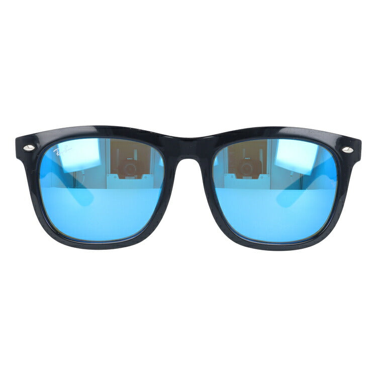 【訳あり】レイバン サングラス RB4260D 601/55 57 アジアンフィット ウェリントン型 ミラー ブルーレンズ 黒縁 黒ぶち メンズ レディース ドライブ 運転 アウトドア ブランドサングラス 紫外線 花粉対策 Ray-Ban