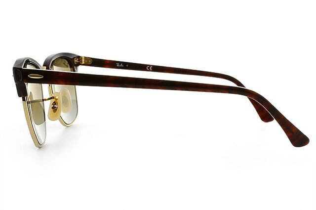 レイバン サングラス クラブマスター RB3016 990/9J 49 レギュラーフィット ブロー型 ミラー べっ甲 メンズ レディース ドライブ 運転 アウトドア ブランドサングラス 紫外線 花粉対策 CLUBMASTER Ray-Ban