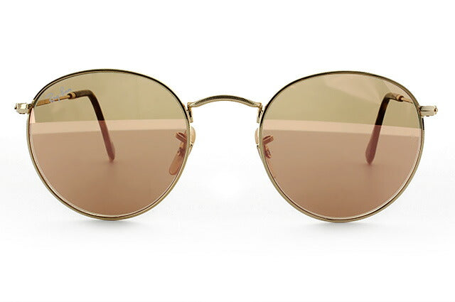 レイバン サングラス ラウンドメタル RB3447N 001/Z2 50 レギュラーフィット ラウンド型 フラットレンズ ミラー メンズ レディース ドライブ 運転 アウトドア ブランドサングラス 紫外線 花粉対策 ROUND METAL Ray-Ban