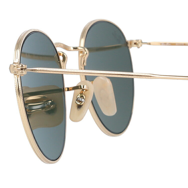 レイバン サングラス ラウンドメタル RB3447N 001/30 47 レギュラーフィット ラウンド型 フラットレンズ ミラー メンズ レディース ドライブ 運転 アウトドア ブランドサングラス 紫外線 花粉対策 ROUND METAL Ray-Ban