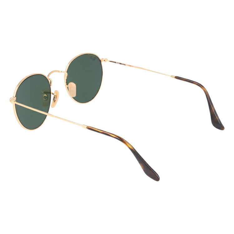 レイバン サングラス ラウンドメタル RB3447N 001/8O 50 レギュラーフィット ラウンド型 フラットレンズ ミラー メンズ レディース ドライブ 運転 アウトドア ブランドサングラス 紫外線 花粉対策 ROUND METAL Ray-Ban