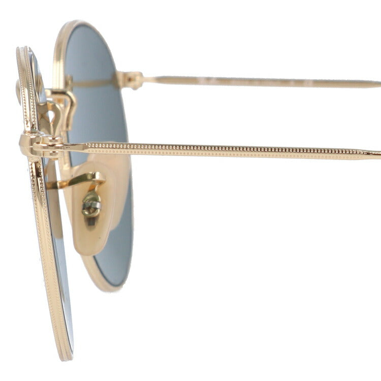 レイバン サングラス ラウンドメタル RB3447N 001/8O 50 レギュラーフィット ラウンド型 フラットレンズ ミラー メンズ レディース ドライブ 運転 アウトドア ブランドサングラス 紫外線 花粉対策 ROUND METAL Ray-Ban