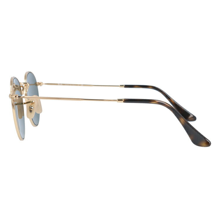 レイバン サングラス ラウンドメタル RB3447N 001/9O 47 レギュラーフィット ラウンド型 フラットレンズ ミラー メンズ レディース ドライブ 運転 アウトドア ブランドサングラス 紫外線 花粉対策 ROUND METAL Ray-Ban