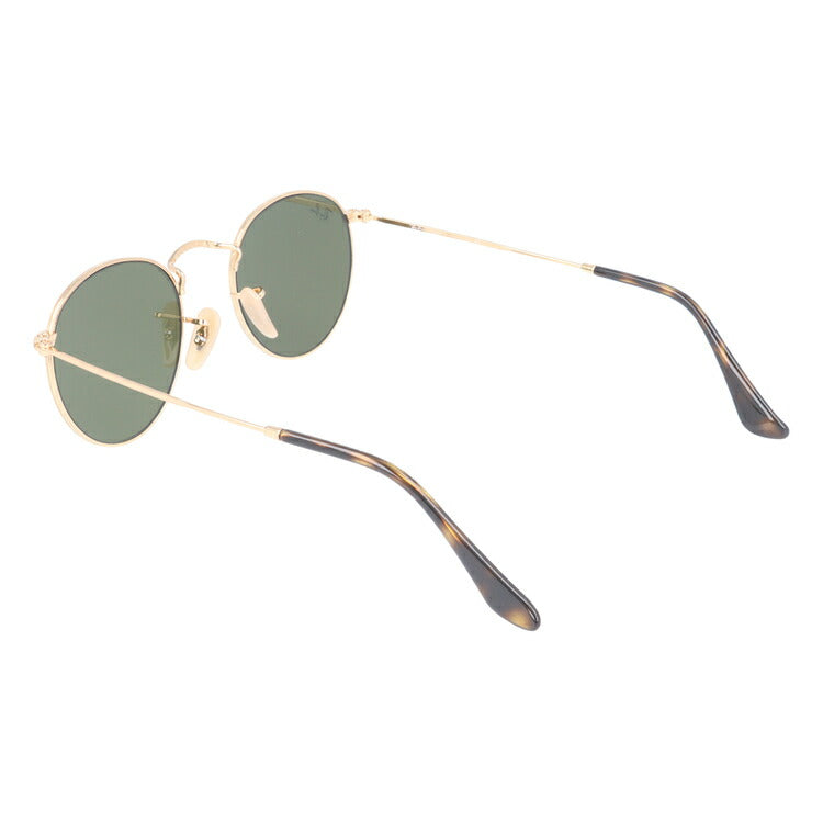 レイバン サングラス ラウンドメタル RB3447N 001/9O 47 レギュラーフィット ラウンド型 フラットレンズ ミラー メンズ レディース ドライブ 運転 アウトドア ブランドサングラス 紫外線 花粉対策 ROUND METAL Ray-Ban