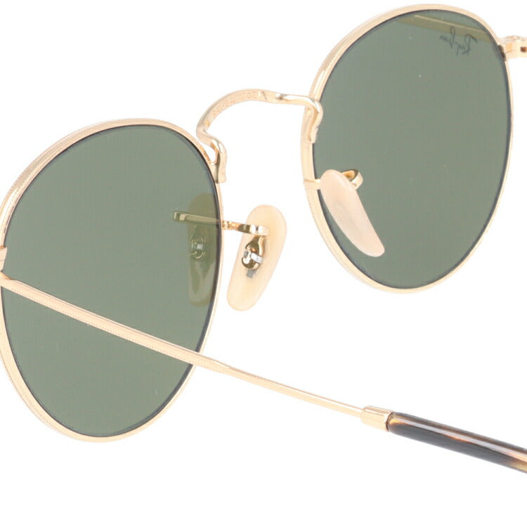 レイバン サングラス ラウンドメタル RB3447N 001/9O 47 レギュラーフィット ラウンド型 フラットレンズ ミラー メンズ レディース ドライブ 運転 アウトドア ブランドサングラス 紫外線 花粉対策 ROUND METAL Ray-Ban