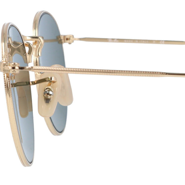 レイバン サングラス ラウンドメタル RB3447N 001/9O 47 レギュラーフィット ラウンド型 フラットレンズ ミラー メンズ レディース ドライブ 運転 アウトドア ブランドサングラス 紫外線 花粉対策 ROUND METAL Ray-Ban