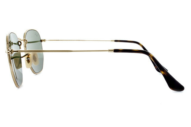 レイバン サングラス ヘキサゴナル RB3548N 001/8O 51 レギュラーフィット ヘキサゴン型 フラットレンズ ミラー メンズ レディース ドライブ 運転 アウトドア ブランドサングラス 紫外線 花粉対策 HEXAGONAL Ray-Ban