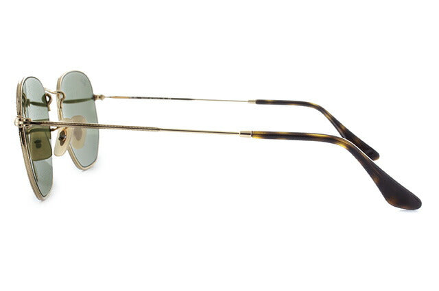 レイバン サングラス ヘキサゴナル RB3548N 001/9O 51 レギュラーフィット ヘキサゴン型 フラットレンズ ミラー メンズ レディース ドライブ 運転 アウトドア ブランドサングラス 紫外線 花粉対策 HEXAGONAL Ray-Ban