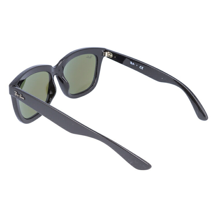 レイバン サングラス RB4262D 601/55 57 アジアンフィット ウェリントン型 ミラー ブルーレンズ 黒縁 黒ぶち メンズ レディース ドライブ 運転 アウトドア ブランドサングラス 紫外線 花粉対策 Ray-Ban