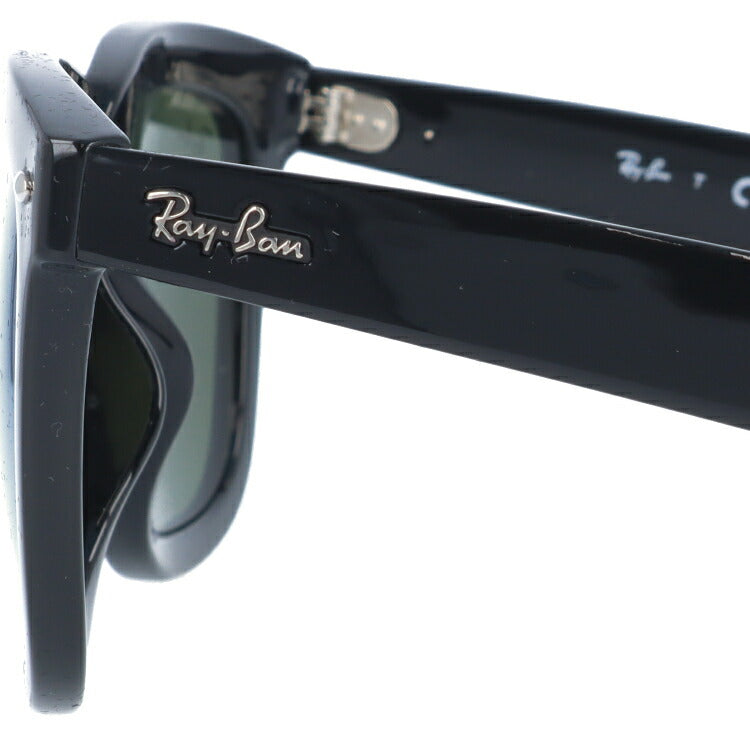 レイバン サングラス RB4262D 601/55 57 アジアンフィット ウェリントン型 ミラー ブルーレンズ 黒縁 黒ぶち メンズ レディース ドライブ 運転 アウトドア ブランドサングラス 紫外線 花粉対策 Ray-Ban