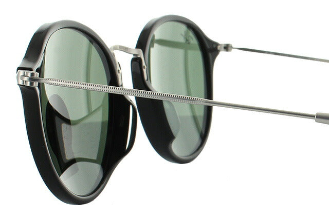 レイバン サングラス ラウンドフレック RB2447F 901 52 アジアンフィット ラウンド型 G-15 グリーンレンズ メンズ レディース ドライブ 運転 アウトドア ブランドサングラス 紫外線 花粉対策 ROUND FLECK Ray-Ban