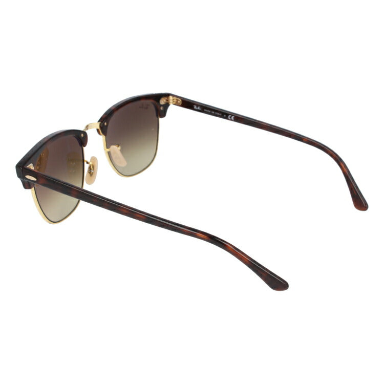 レイバン サングラス クラブマスター RB3016 990/7O 51 レギュラーフィット ブロー型 ミラー べっ甲 メンズ レディース ドライブ 運転 アウトドア ブランドサングラス 紫外線 花粉対策 CLUBMASTER Ray-Ban