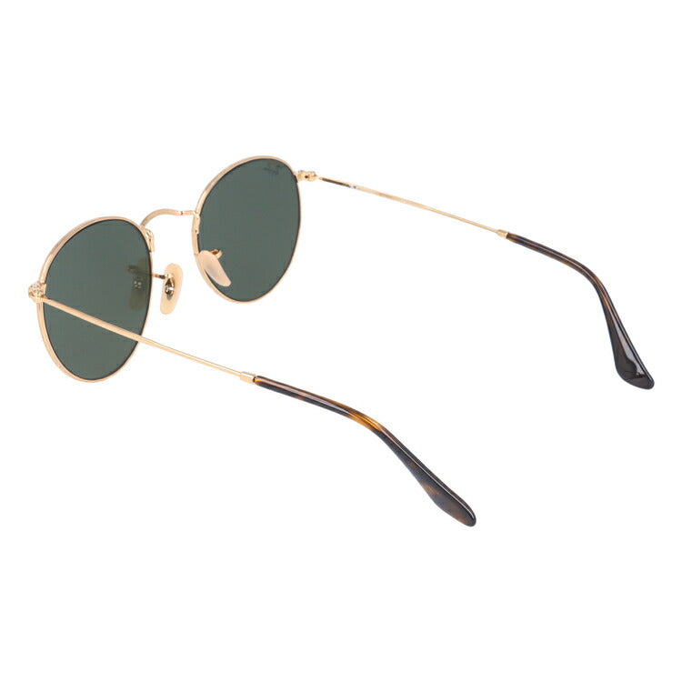 レイバン サングラス ラウンドメタル RB3447N 001/30 50 レギュラーフィット ラウンド型 フラットレンズ ミラー メンズ レディース ドライブ 運転 アウトドア ブランドサングラス 紫外線 花粉対策 ROUND METAL Ray-Ban